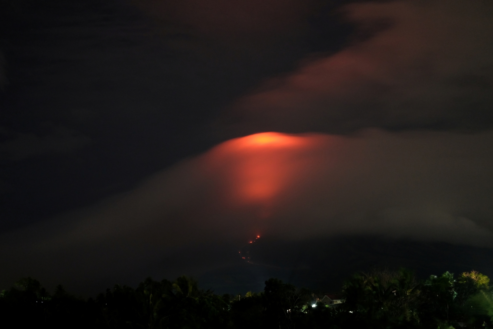 Mount Mayon Philippines volcano eruption