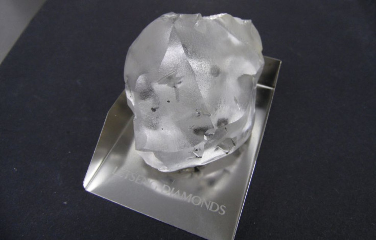 The 910 carat colourless diamond unearthed in Lesotho, southern Africa, is thought to be the fifth largest discovery in history