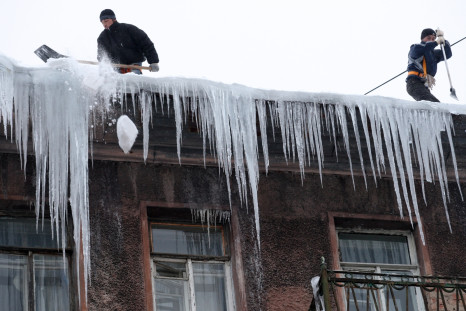 St Petersburg icicles