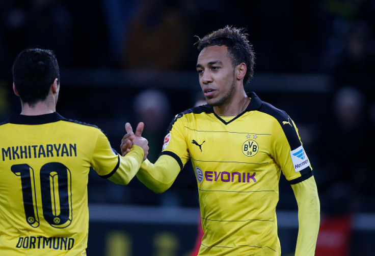 Henrikh Mkhitaryan and Pierre-Emerick Aubameyang