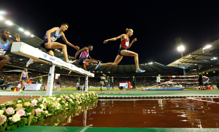 Thirty-six athletes withdrew from a Siberian track meeting when drug testers arrived