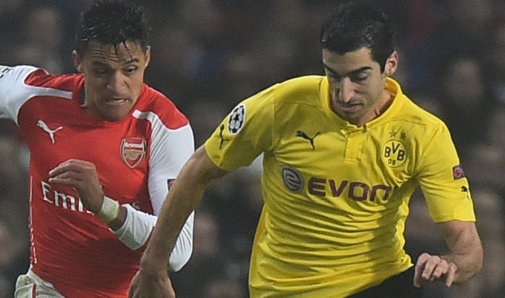 Alexis Sanchez and Henrikh Mkhitaryan