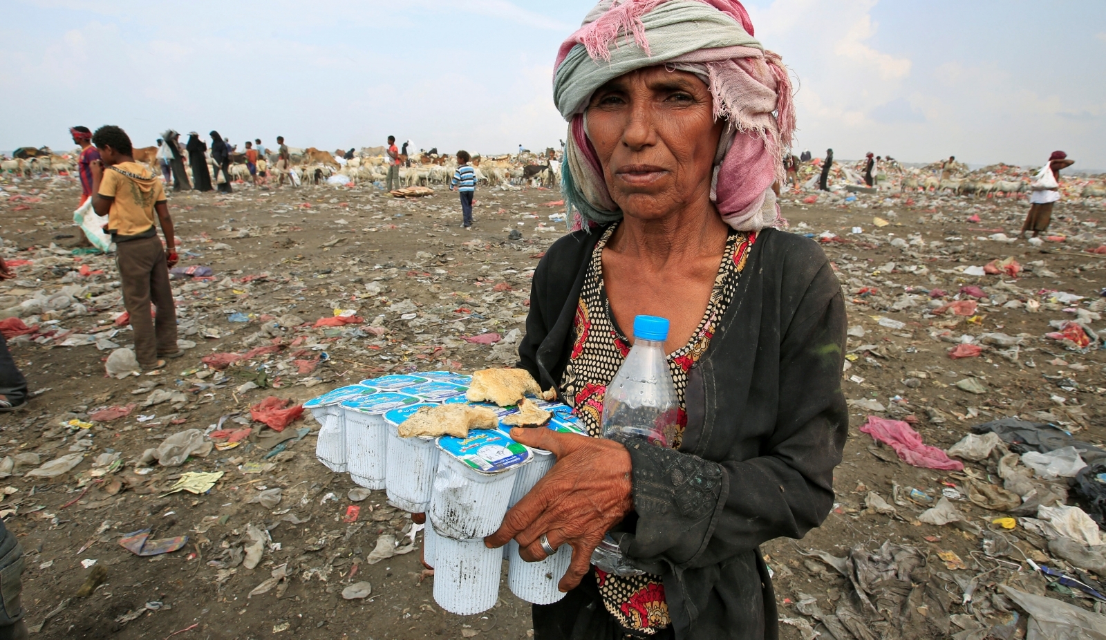 Yemen famine dump