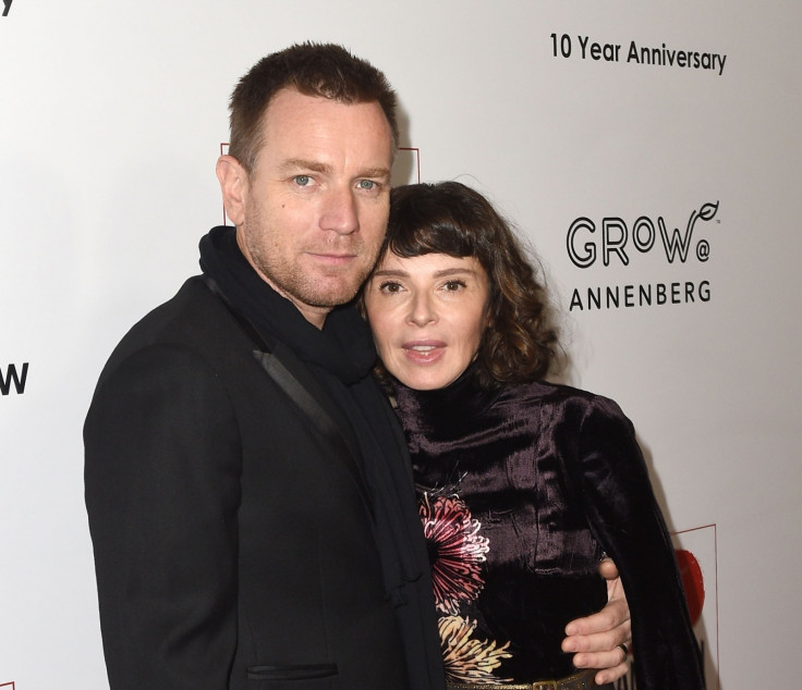 Ewan McGregor and Eve Mavrakis 