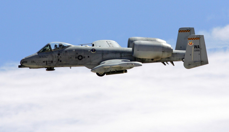 A-10 in flight