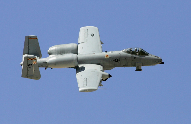 A-10 in flight