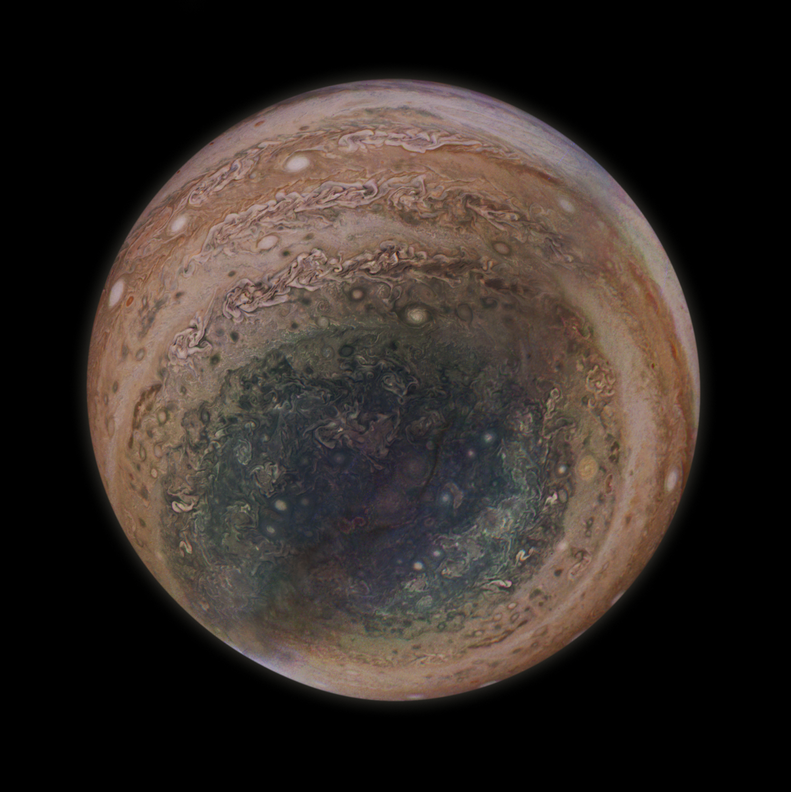 Jupiter's South Pole: Nasa's Latest Release Shows Breathtaking Images ...