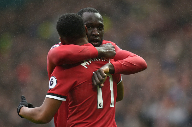 Romelu Lukaku and Anthony Martial