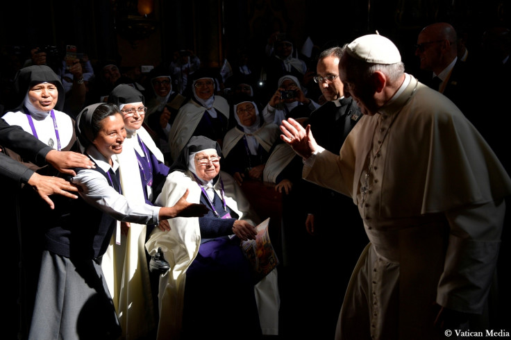 Pope Francis nuns