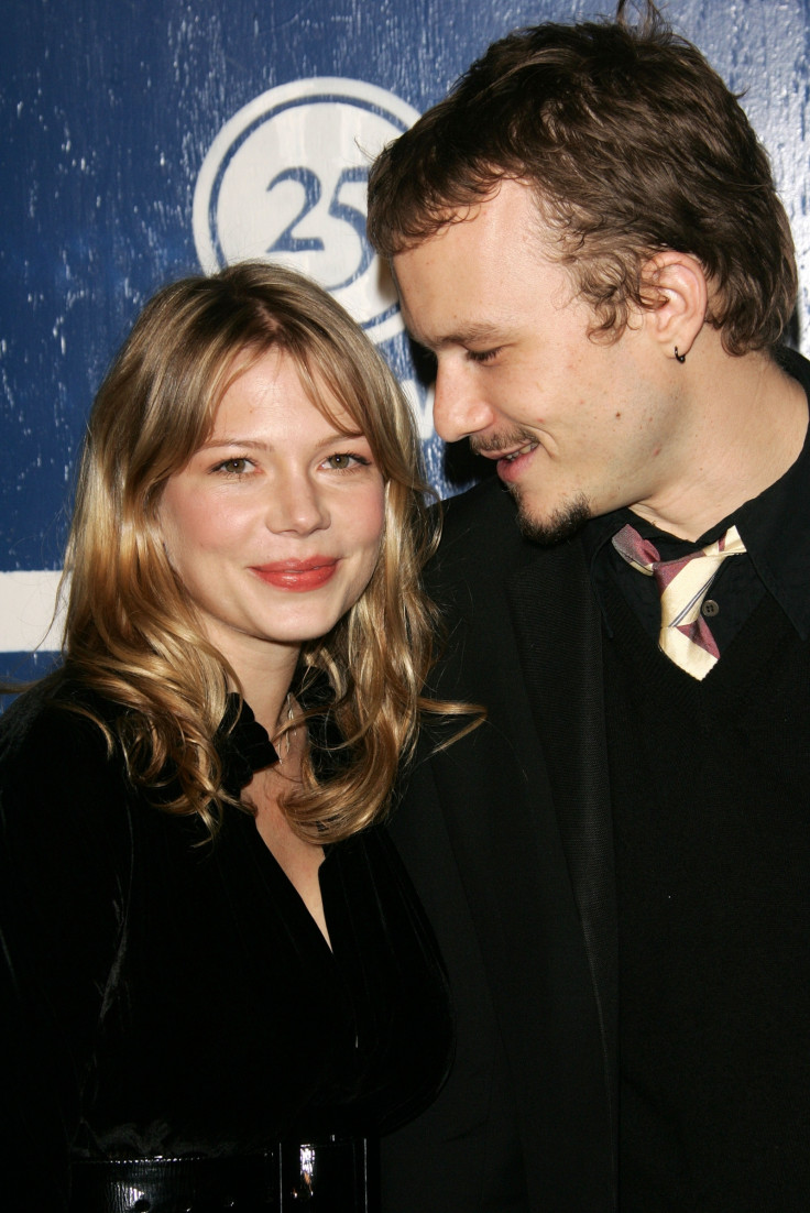 Heath Ledger and Michelle Williams