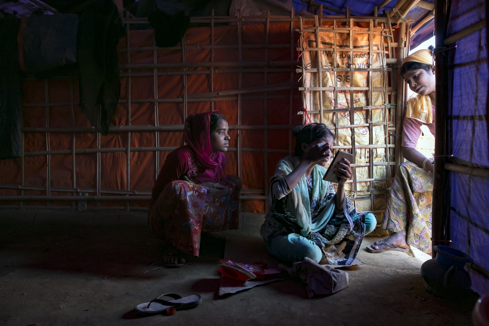 Rohingya women safe space