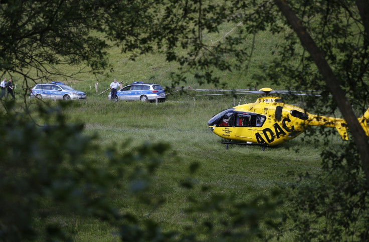 A German rescue helicopter collided in mid-air with a small plane killing four people
