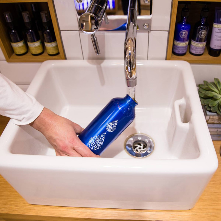 Neal's Yard Remedies water refill station