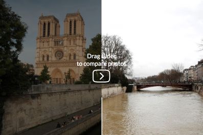 Paris before and after
