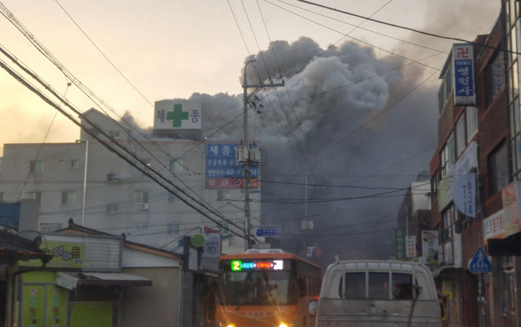 South Korea hospital fire