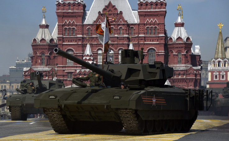 Russian T-14 Armata tank in Red Square