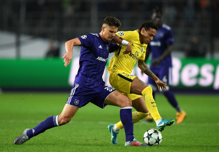 Leander Dendoncker and Neymar