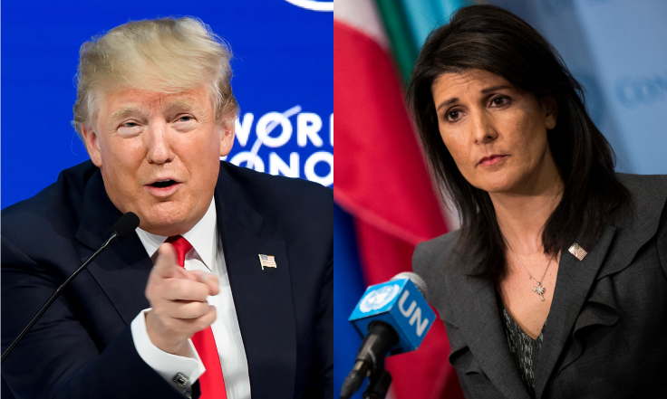 Donald Trump Nikki Haley