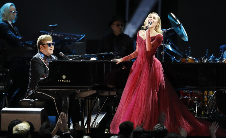 Miley Cyrus and Elton John