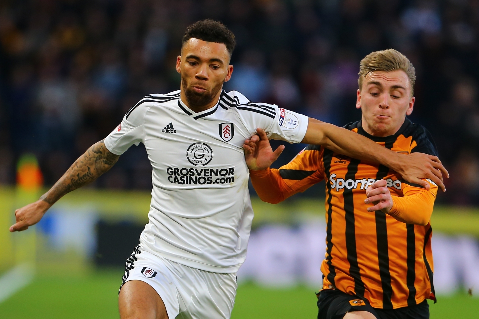 Everton And Newcastle United Run The Rule Over Hull City Striker Jarrod ...