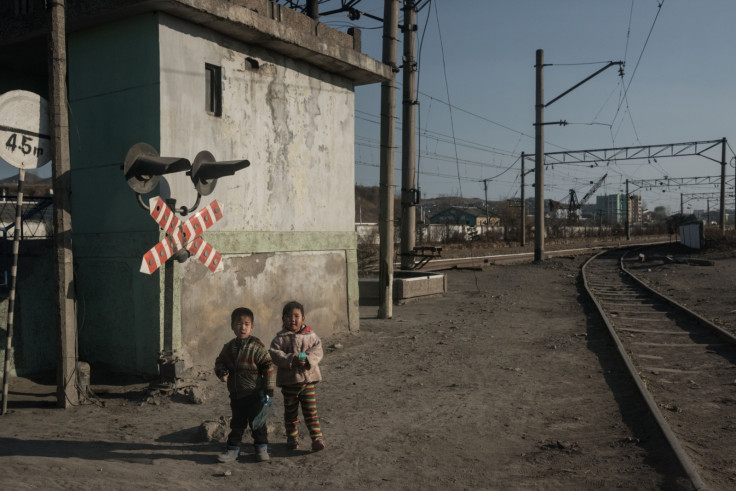 North Korean children in Chongjin