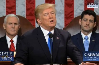 President Trump Calls For Unity In State Of The Union Speech