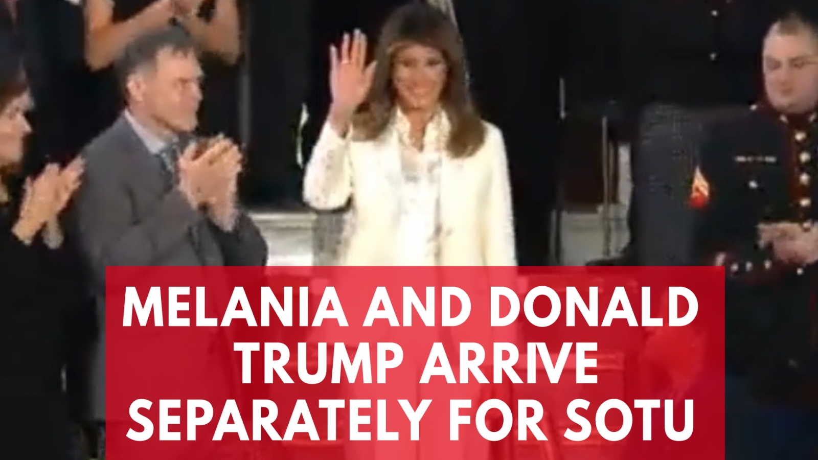 Melania Trump Looked As Happy As Someone Whose Husband Slept With A