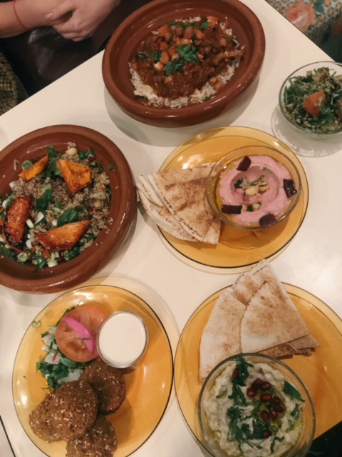 Lebanese vegan food