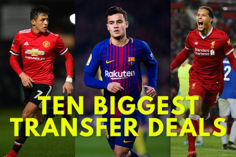 Ten Biggest Premier League January Transfer Deals Of 2018 