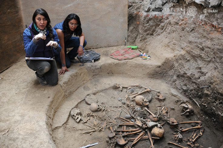 Mexican burial site