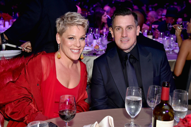 Pink and Carey Hart 