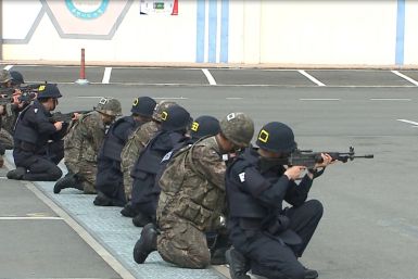 South Korean forces