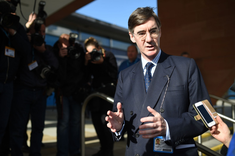 Jacob Rees-Mogg Conservative Party conference