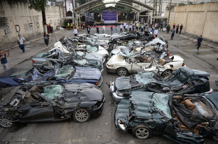 President Duterte car crushing 