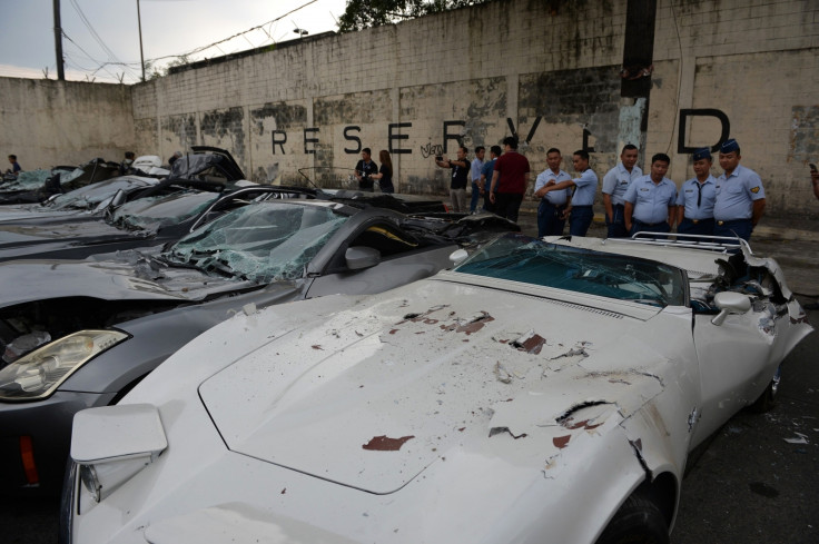 President Duterte car crushing