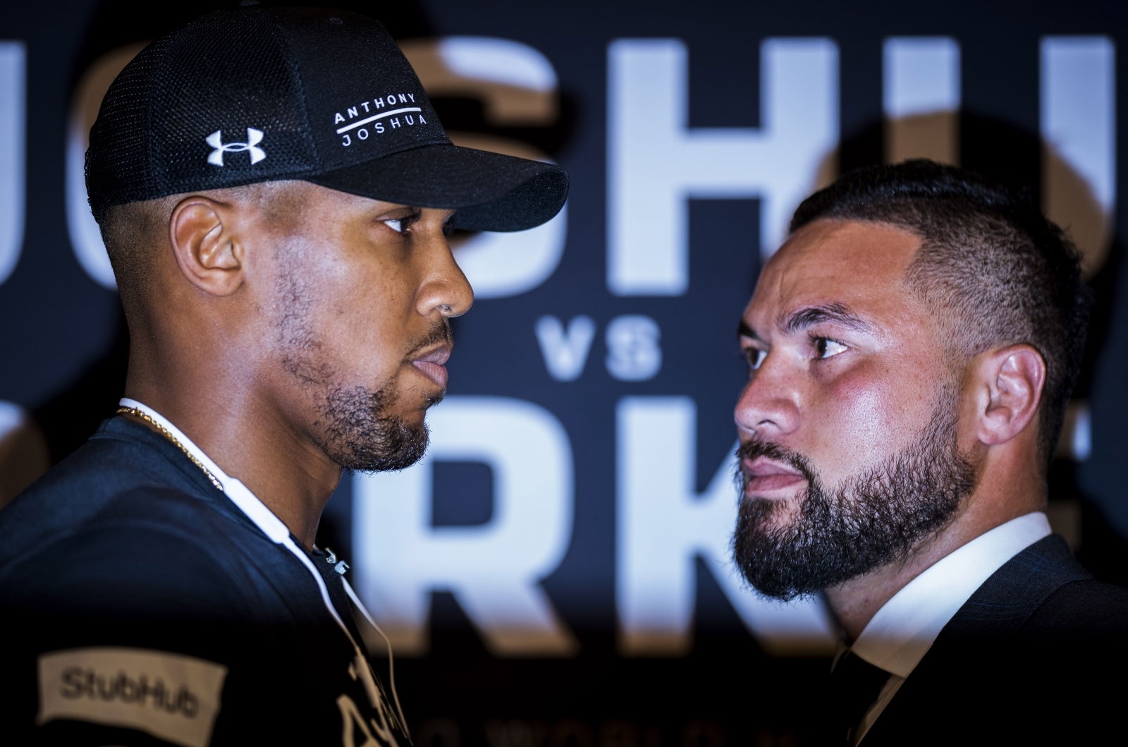 Anthony Joshua and Joseph Parker Anthony Joshua and Joseph Parker