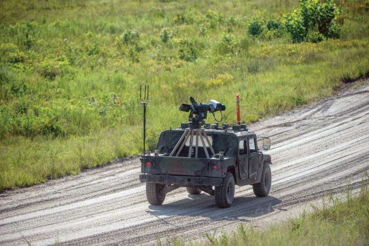 Wingman robotic Humvee