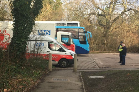 Two NHS blood donation vans were given parking tickets as donors queued up at Tenterden Leisure Centre in Ashford, Kent