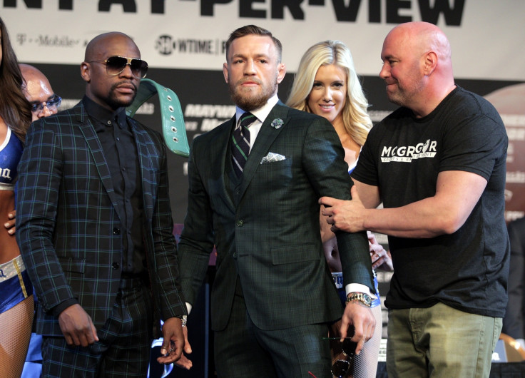 Floyd Mayweather, Conor McGregor and Dana White