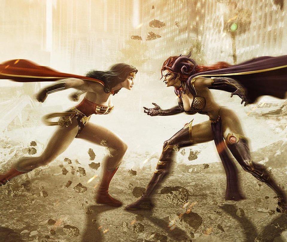 Wonder Woman and Circe Wonder Woman and Circe