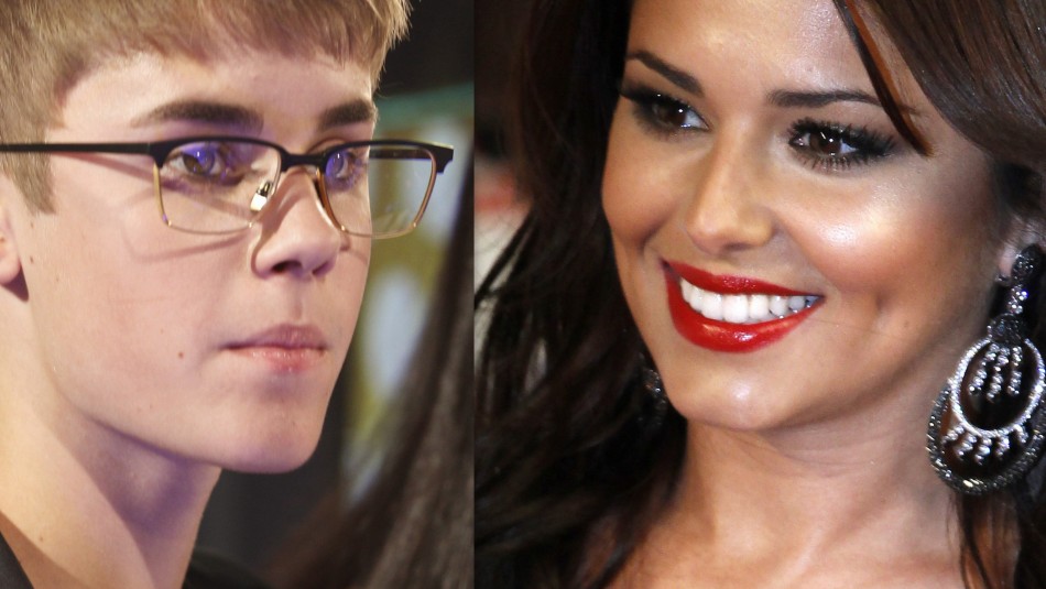 Justin  Bieber and Cheryl Cole