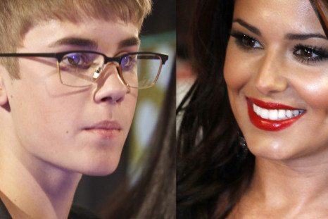 Justin  Bieber and Cheryl Cole