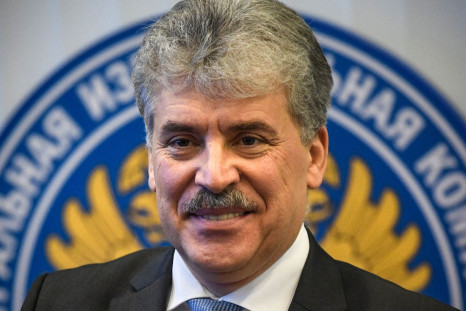 Pavel Grudinin, candidate in Russian presidential election