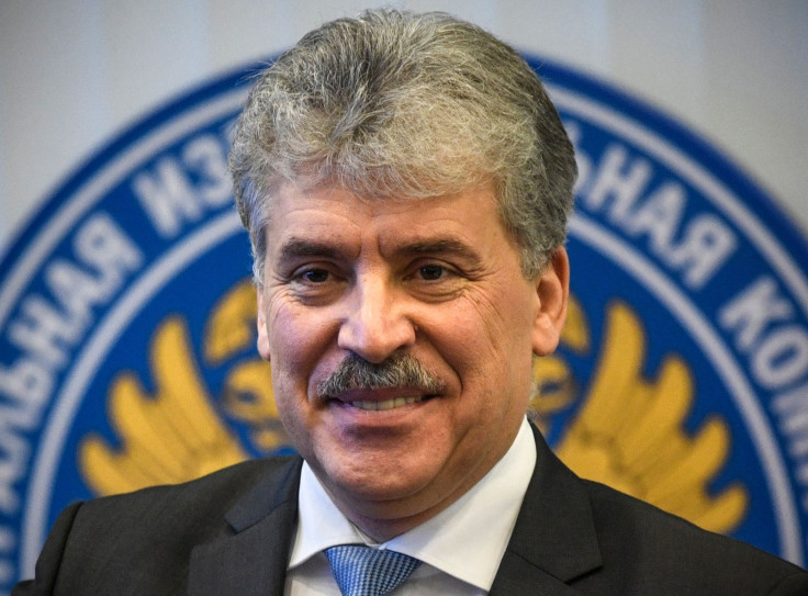 Pavel Grudinin, candidate in Russian presidential election