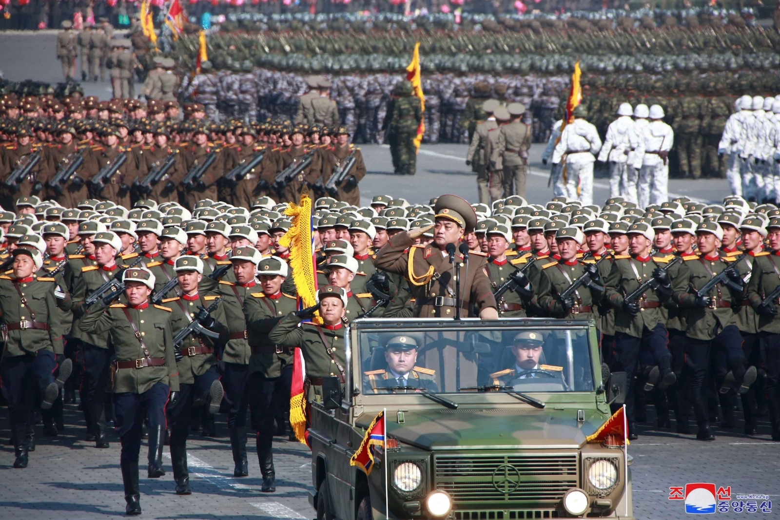 Grand military parade 