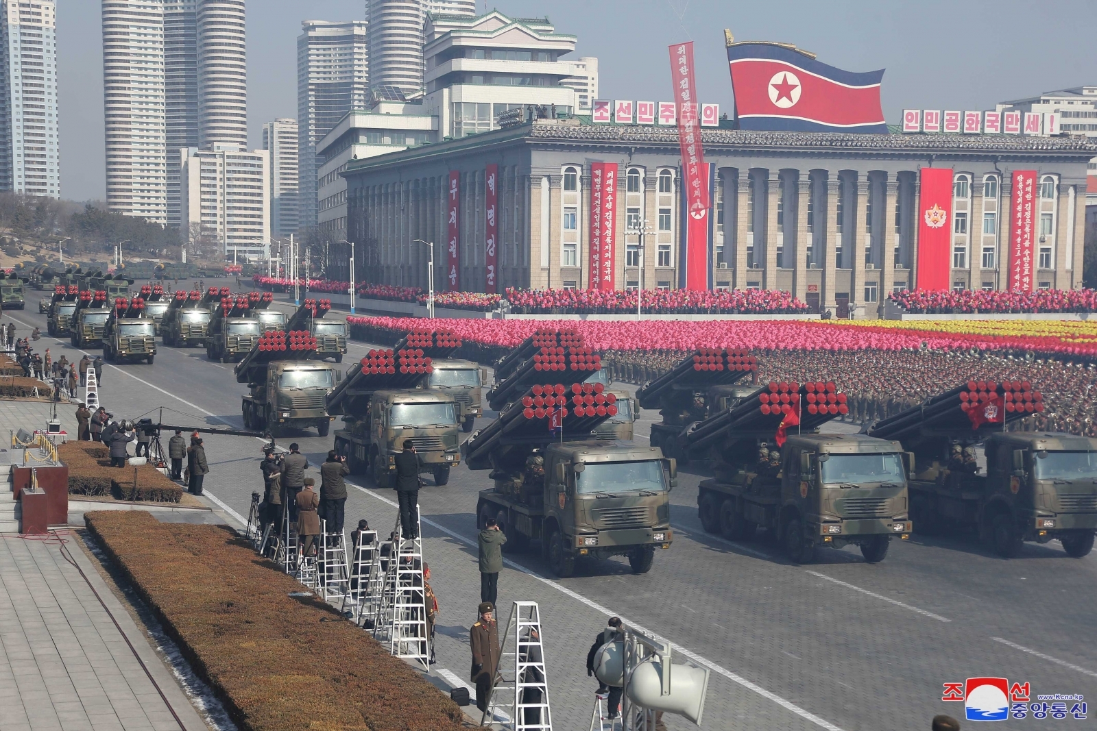 North Korea grand military parade