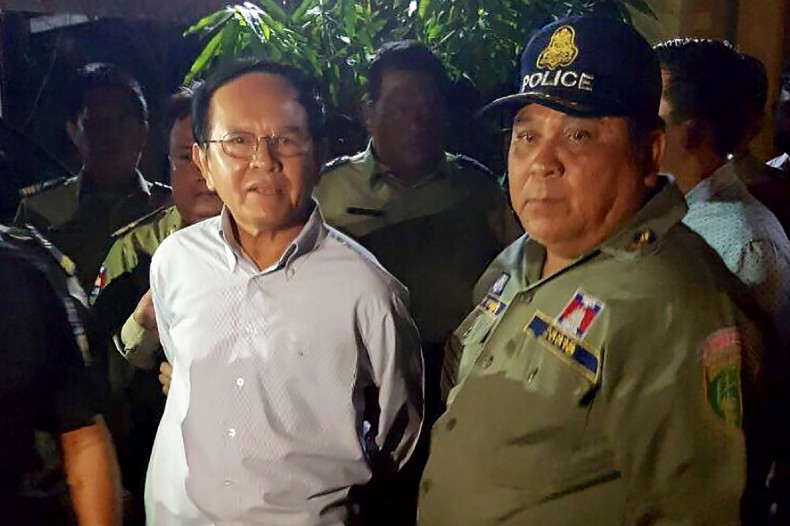Cambodian opposition leader Kem Sokha arrested