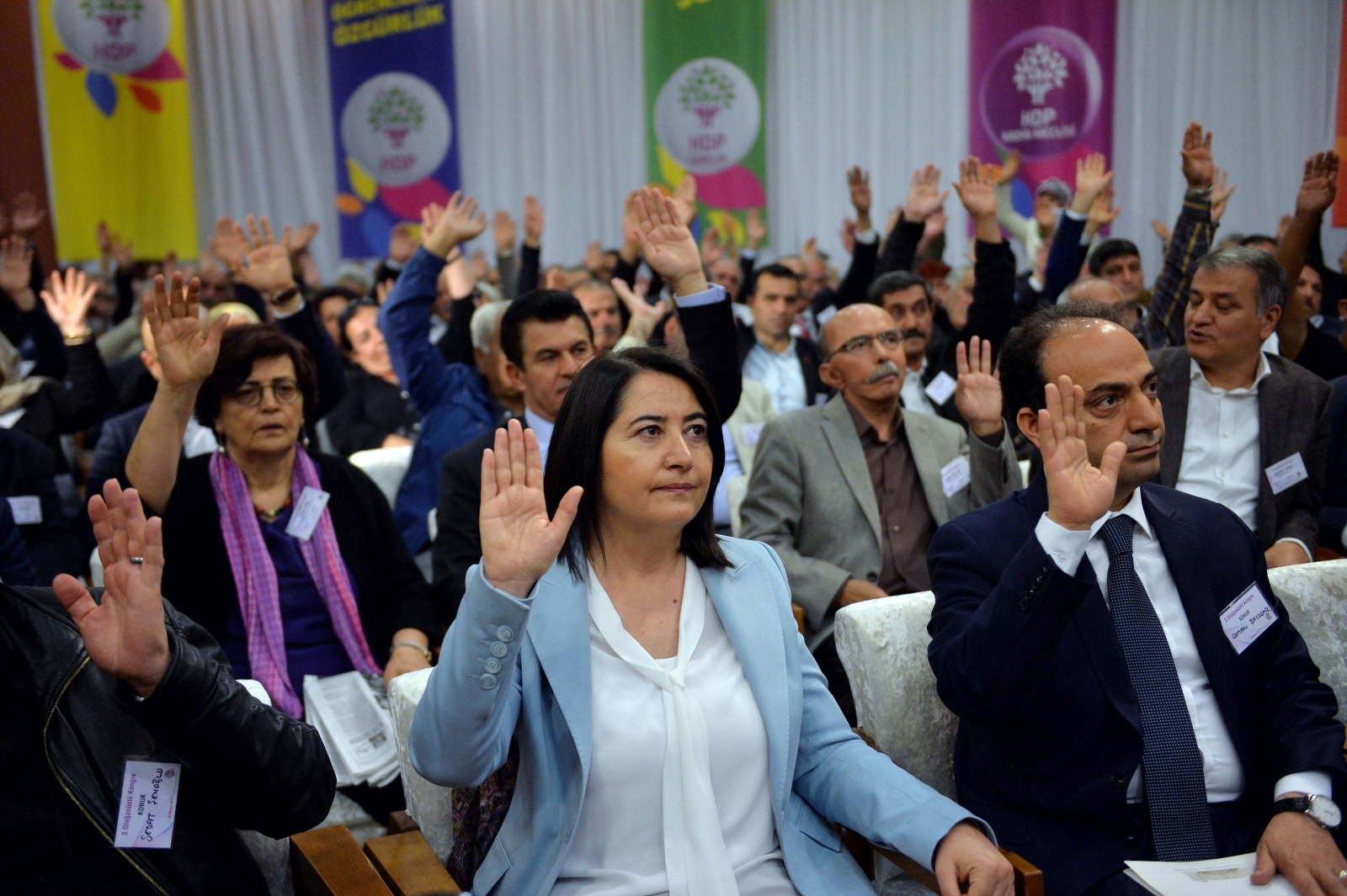 Serpil Kemalbay and Osman Baydemir HDP Turkey Serpil Kemalbay and Osman Baydemir HDP Turkey