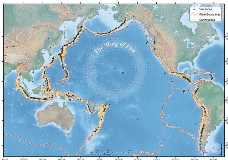 These are the 5 most dangerous volcanoes on my Pacific 'Ring of Fire ...