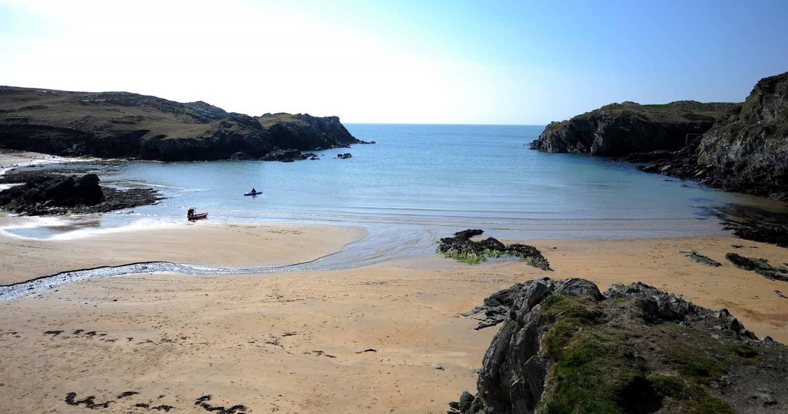 Beach in Anglesey Beach in Anglesey